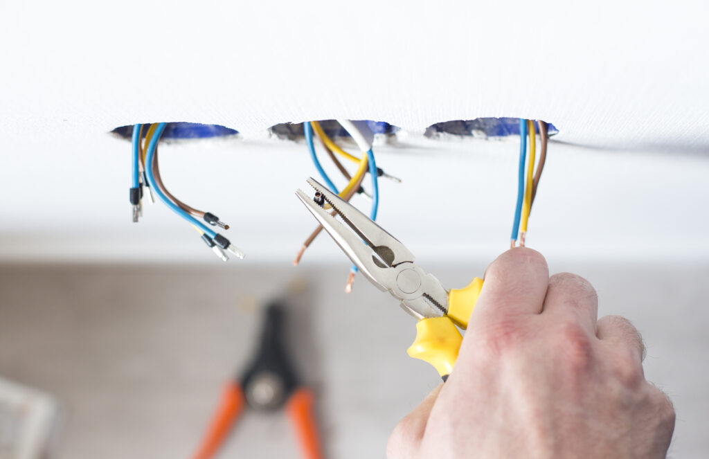 intervention électrique