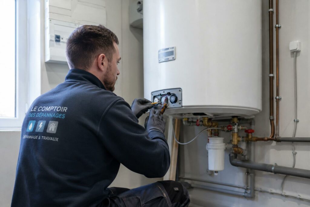 intervention chauffe eau